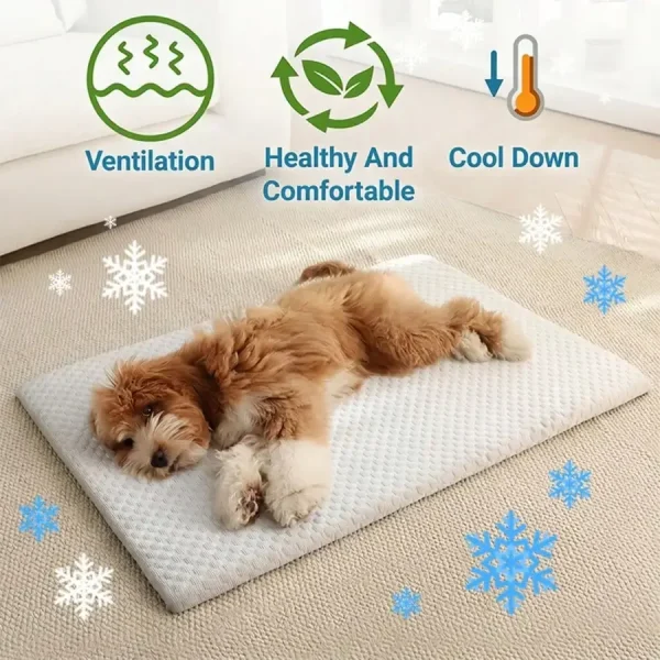 Sponge Cooling Pet Bed