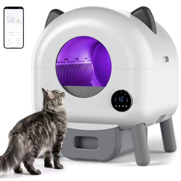 Automatic Self Cleaning Cat Litter Box